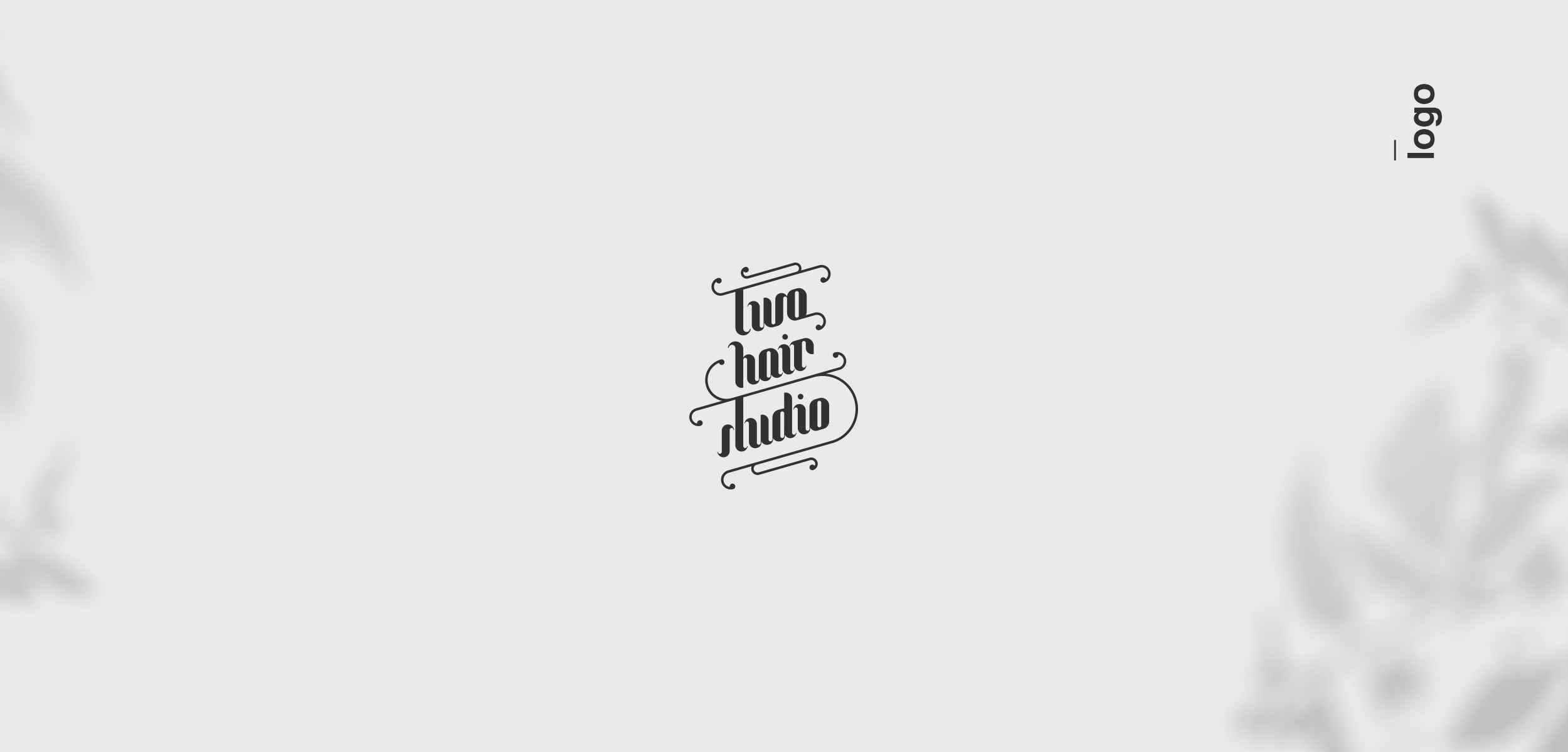 Logo di Two Hair Studio, salone di bellezza a Roma